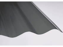 4.8m Tinted corrugated polycarbonate roof panel